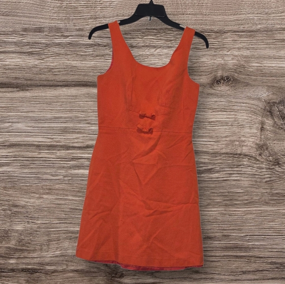 Georgiou Women's Orange Dress With Maching Jacket Set - Picture 3 of 7